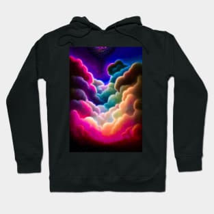 Rainbow Clouds Hoodie